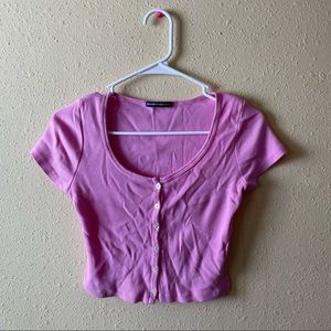 Pink Zelly Top from Brandy Melville
